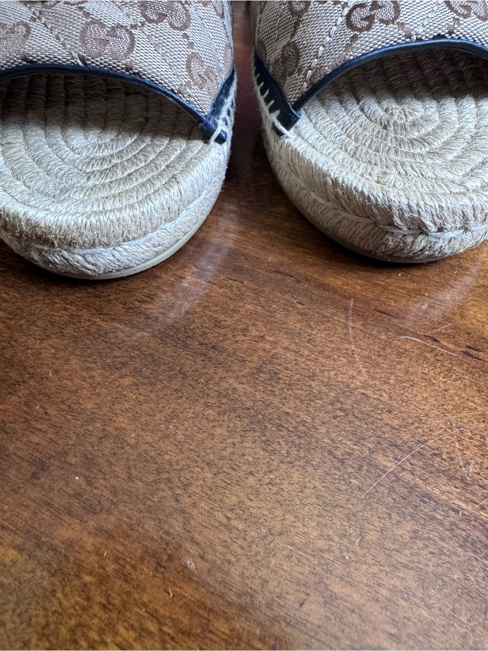 Gucci Espadrille Slides - Picture 7 of 11